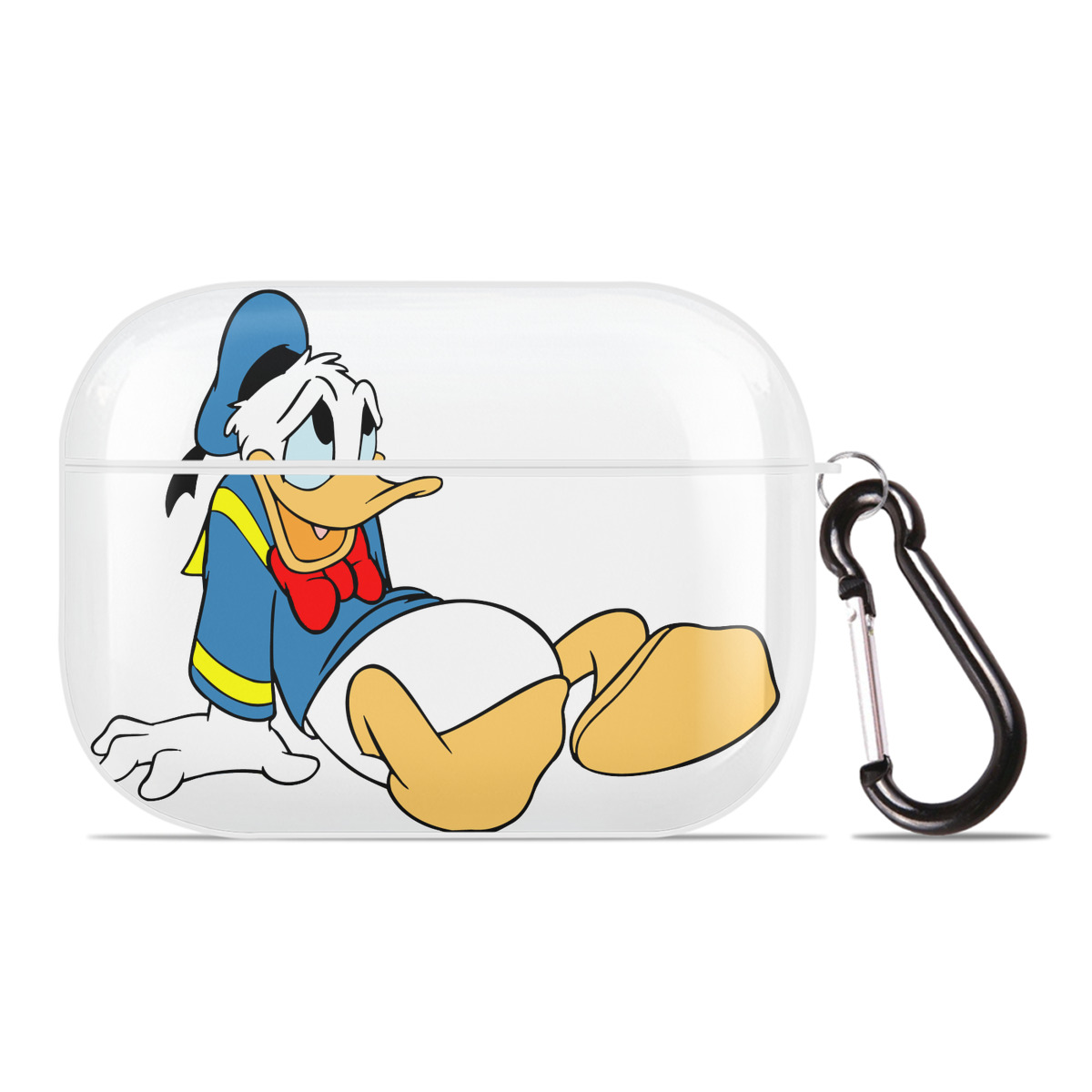 （画像用） ミッキーマウス Mickey Mouse 【AirPods Pro用】ハードシェル保護ケース 耐衝撃・防指紋・カラビナ付き商品仕様