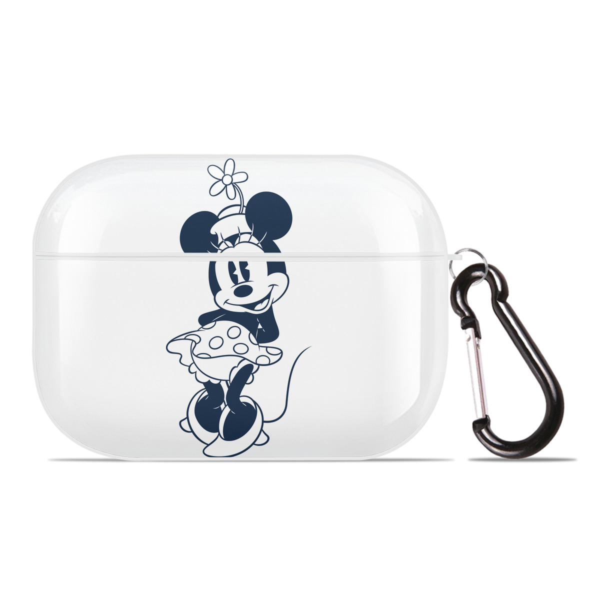 （画像用） ミッキーマウス Mickey Mouse 【AirPods Pro用】ハードシェル保護ケース 耐衝撃・防指紋・カラビナ付き商品仕様