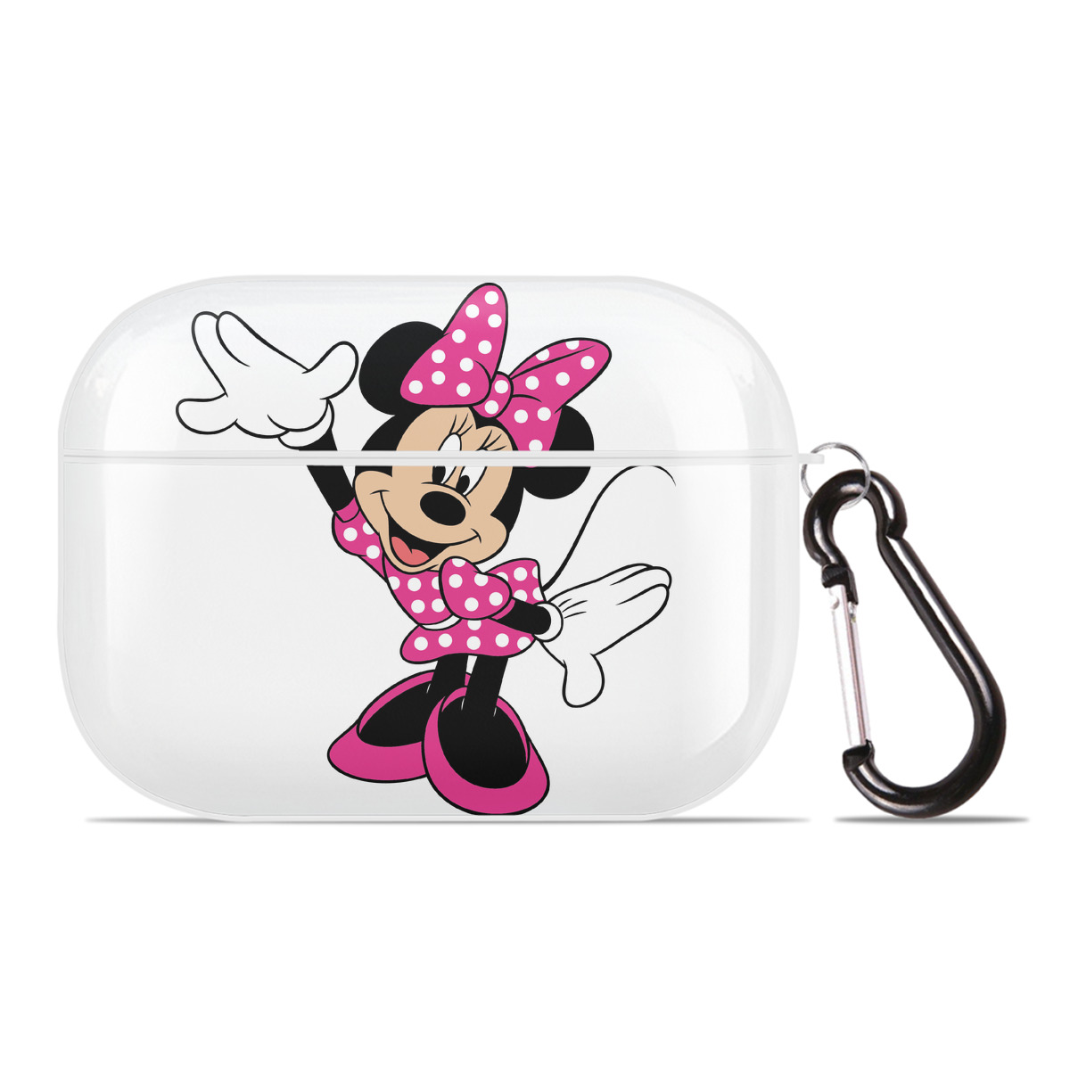 （画像用） ミッキーマウス Mickey Mouse 【AirPods Pro用】ハードシェル保護ケース 耐衝撃・防指紋・カラビナ付き商品仕様