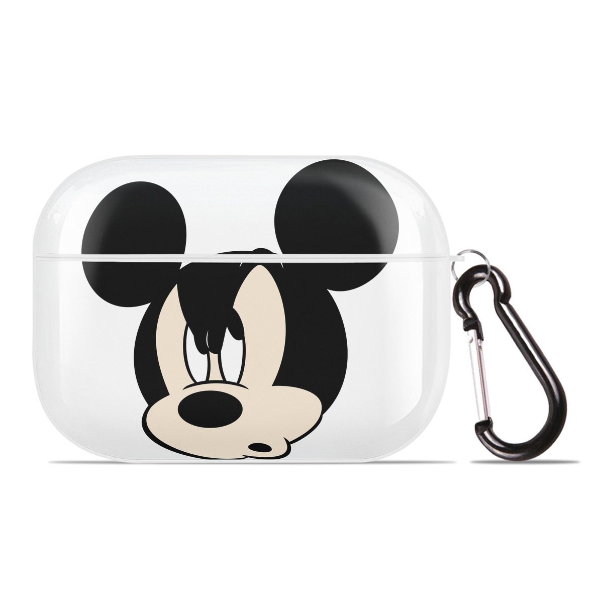 （画像用） ミッキーマウス Mickey Mouse 【AirPods Pro用】ハードシェル保護ケース 耐衝撃・防指紋・カラビナ付き商品仕様