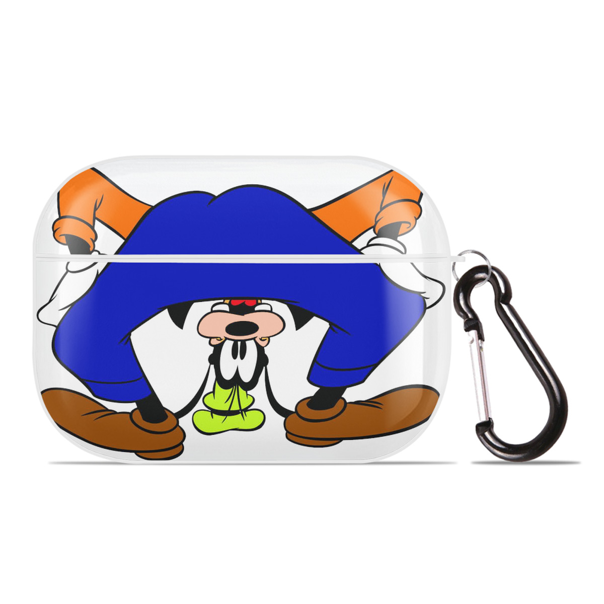（画像用） ミッキーマウス Mickey Mouse 【AirPods Pro用】ハードシェル保護ケース 耐衝撃・防指紋・カラビナ付き商品仕様