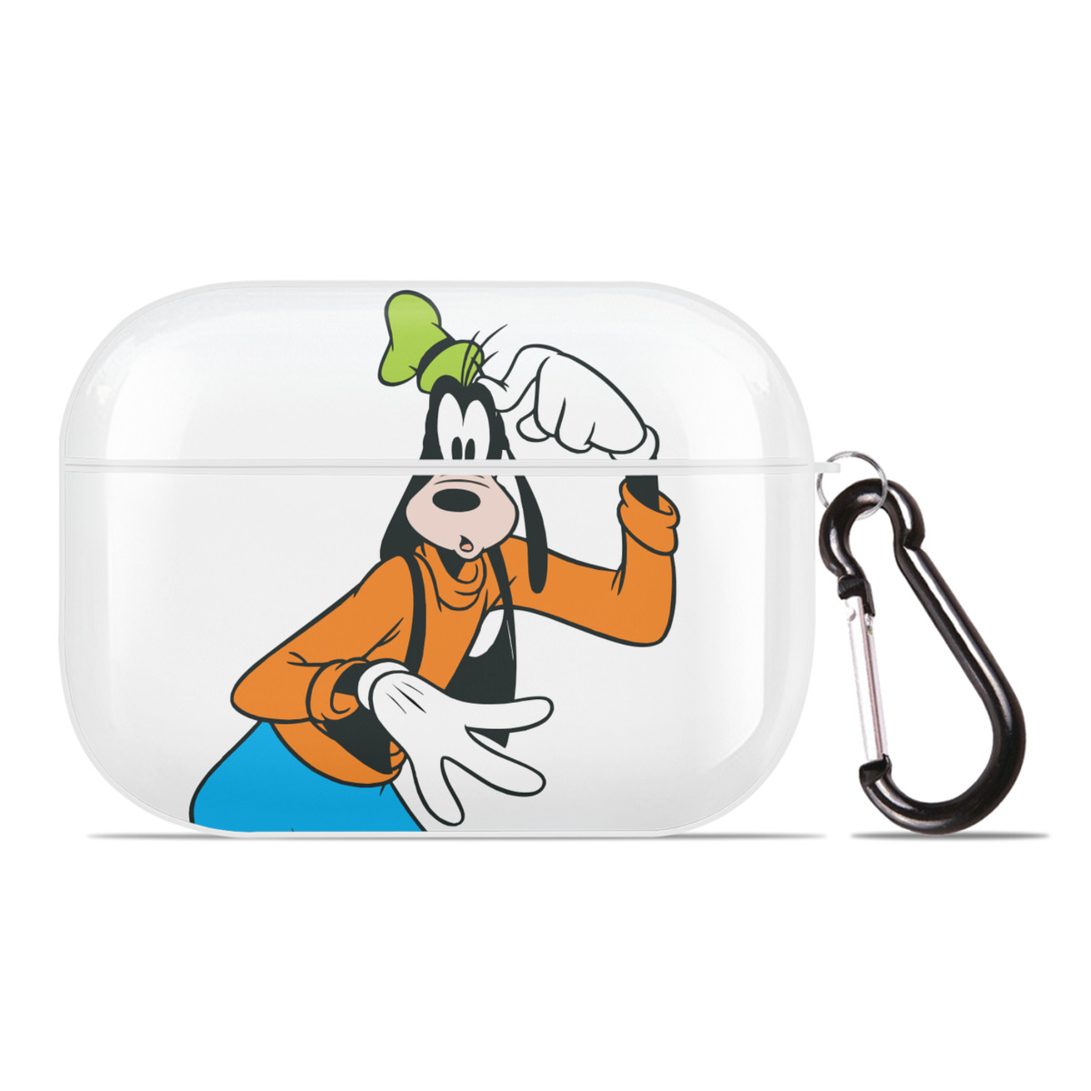 （画像用） ミッキーマウス Mickey Mouse 【AirPods Pro用】ハードシェル保護ケース 耐衝撃・防指紋・カラビナ付き商品仕様