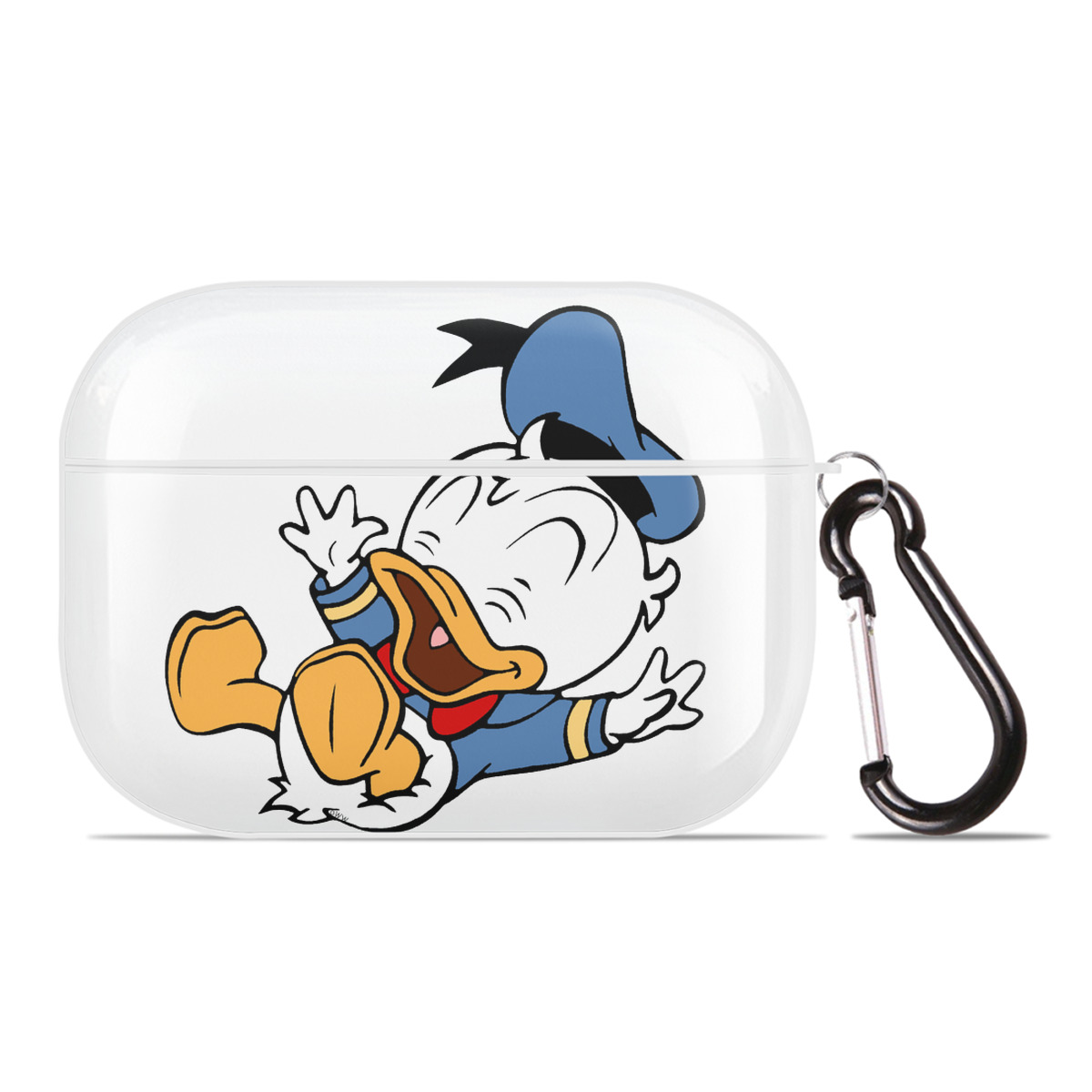 （画像用） ミッキーマウス Mickey Mouse 【AirPods Pro用】ハードシェル保護ケース 耐衝撃・防指紋・カラビナ付き商品仕様