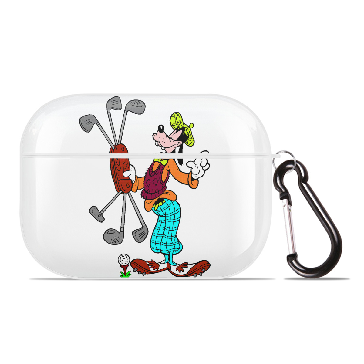 （画像用） ミッキーマウス Mickey Mouse 【AirPods Pro用】ハードシェル保護ケース 耐衝撃・防指紋・カラビナ付き商品仕様