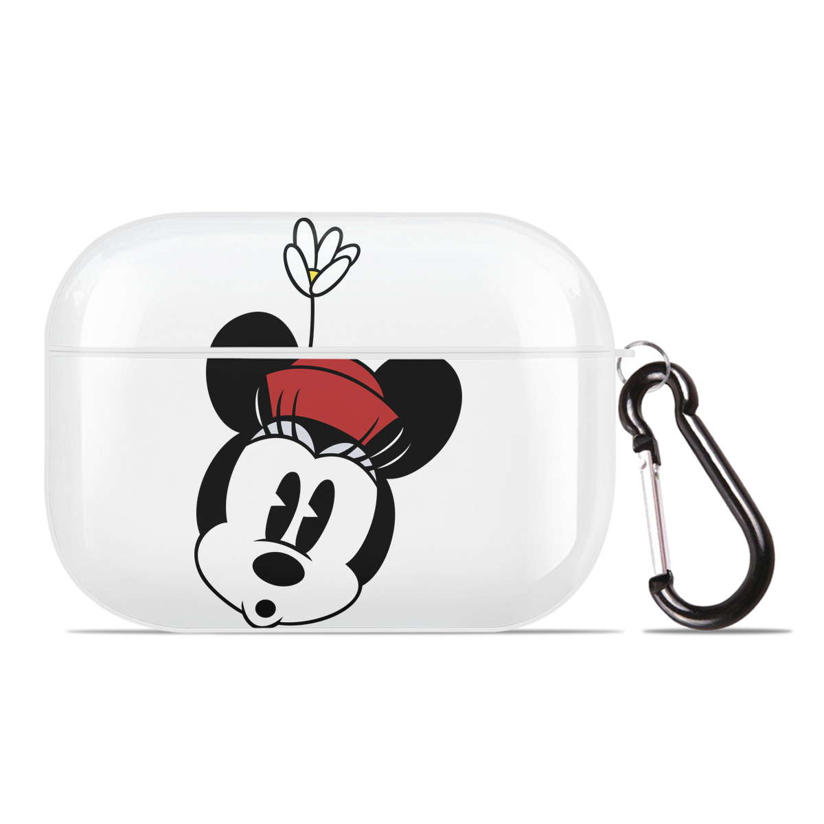 （画像用） ミッキーマウス Mickey Mouse 【AirPods Pro用】ハードシェル保護ケース 耐衝撃・防指紋・カラビナ付き商品仕様
