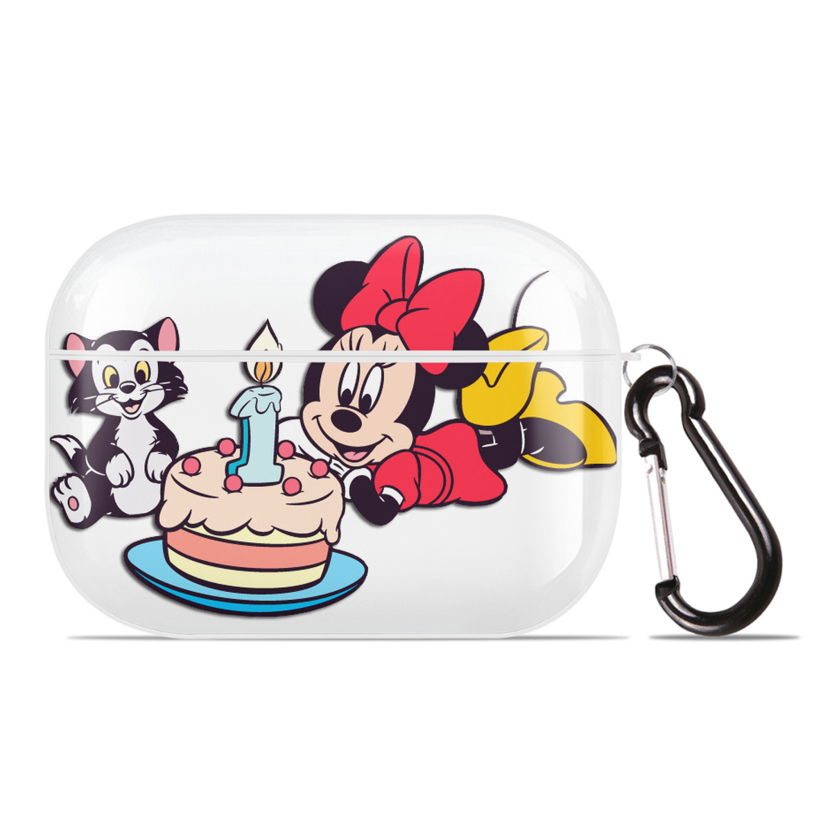 （画像用） ミッキーマウス Mickey Mouse 【AirPods Pro用】ハードシェル保護ケース 耐衝撃・防指紋・カラビナ付き商品仕様