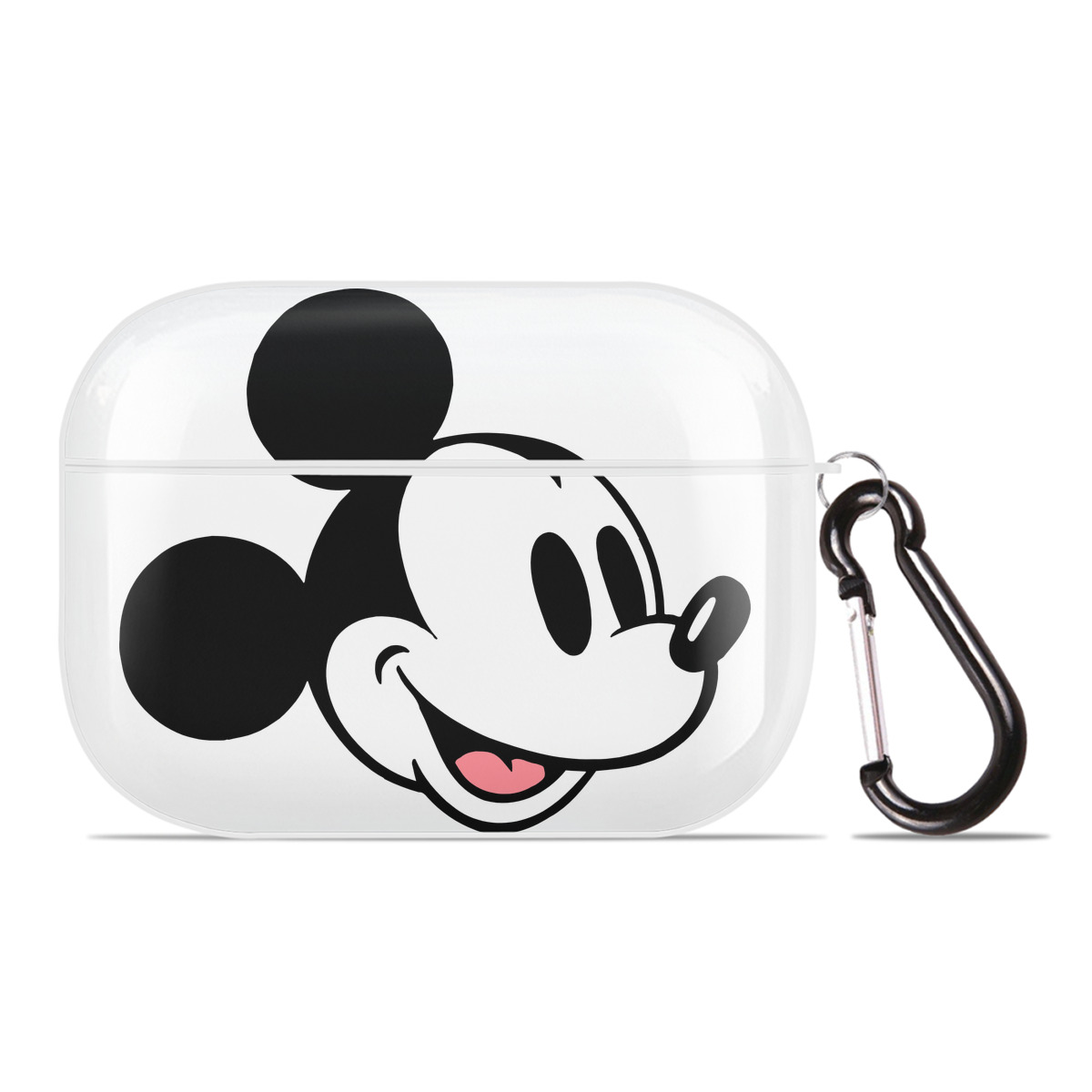 （画像用） ミッキーマウス Mickey Mouse 【AirPods Pro用】ハードシェル保護ケース 耐衝撃・防指紋・カラビナ付き商品仕様