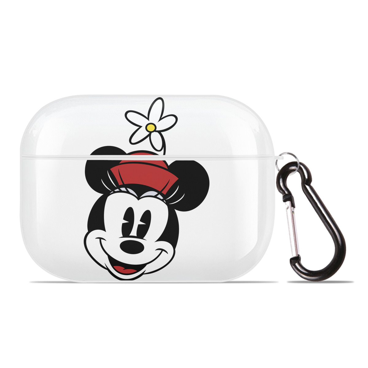 （画像用） ミッキーマウス Mickey Mouse 【AirPods Pro用】ハードシェル保護ケース 耐衝撃・防指紋・カラビナ付き商品仕様