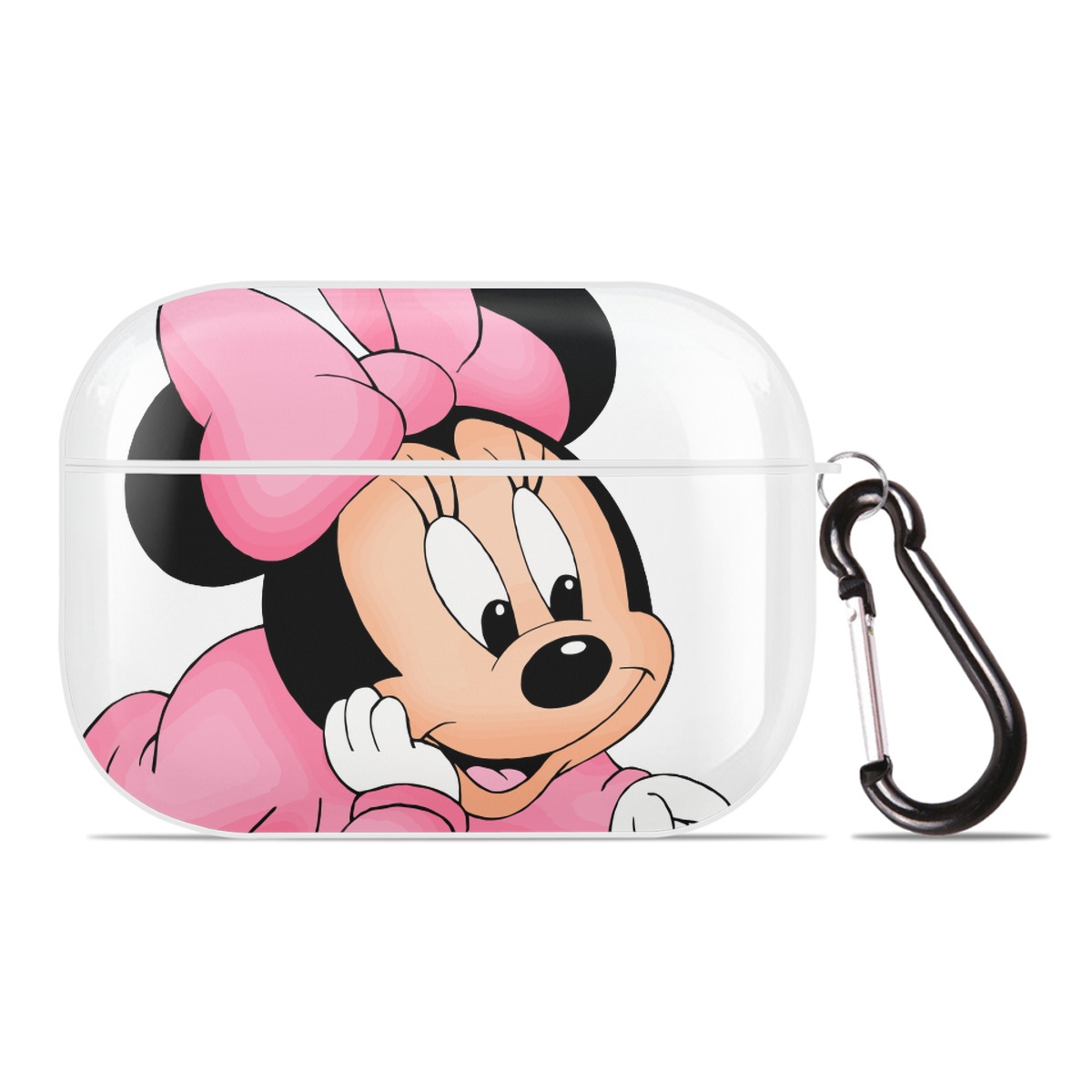 （画像用） ミッキーマウス Mickey Mouse 【AirPods Pro用】ハードシェル保護ケース 耐衝撃・防指紋・カラビナ付き商品仕様