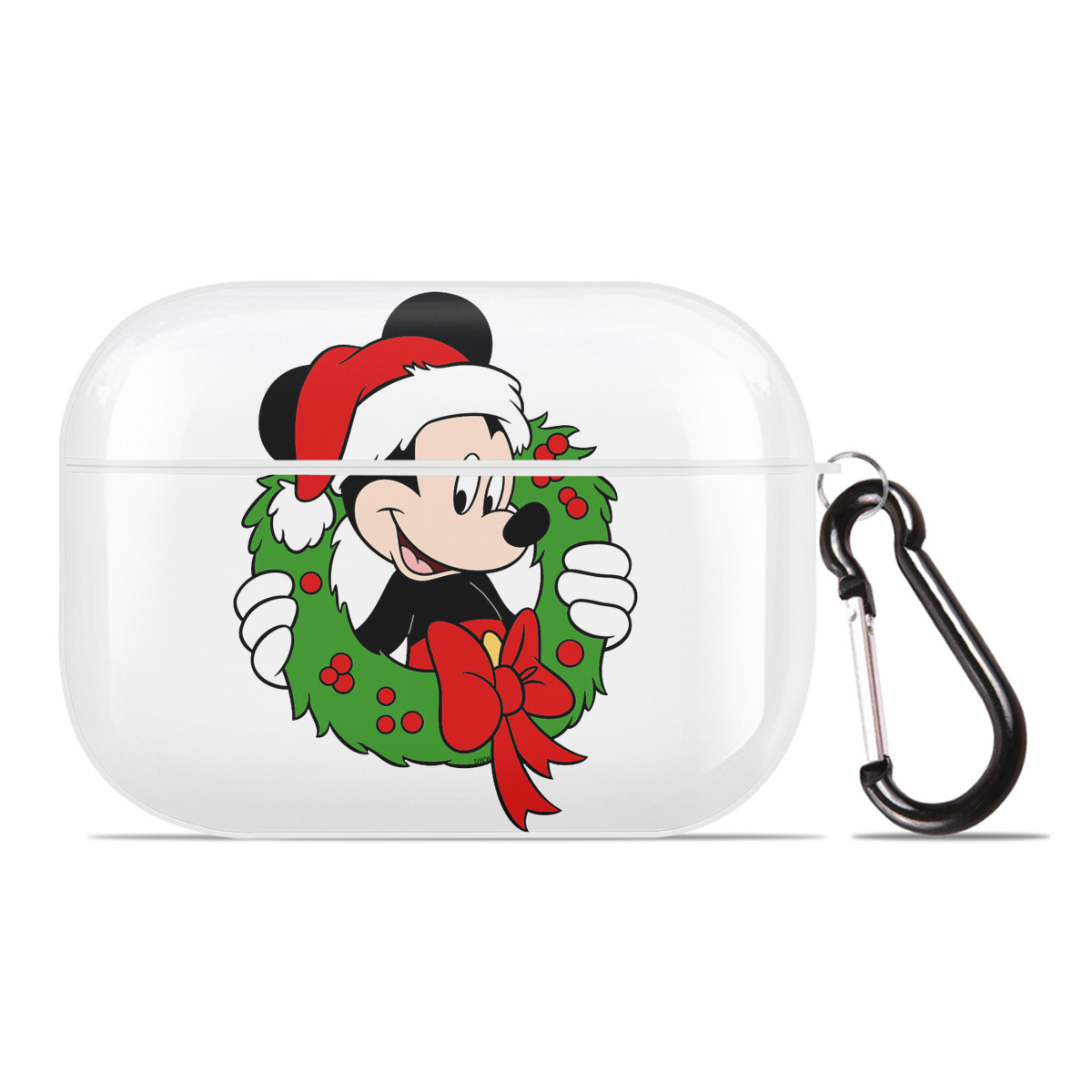 （画像用） ミッキーマウス Mickey Mouse 【AirPods Pro用】ハードシェル保護ケース 耐衝撃・防指紋・カラビナ付き商品仕様