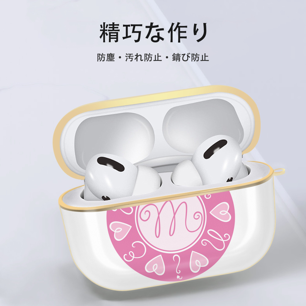 ミッキーマウス Mickey Mouse 【AirPods Pro用】ハードシェル保護ケース｜耐衝撃・防指紋・カラビナ付き商品仕様