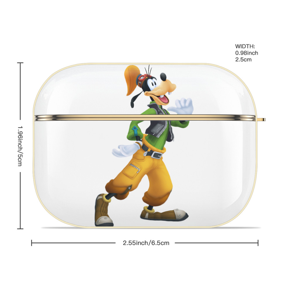 ミッキーマウス Mickey Mouse 【AirPods Pro用】ハードシェル保護ケース｜耐衝撃・防指紋・カラビナ付き商品仕様