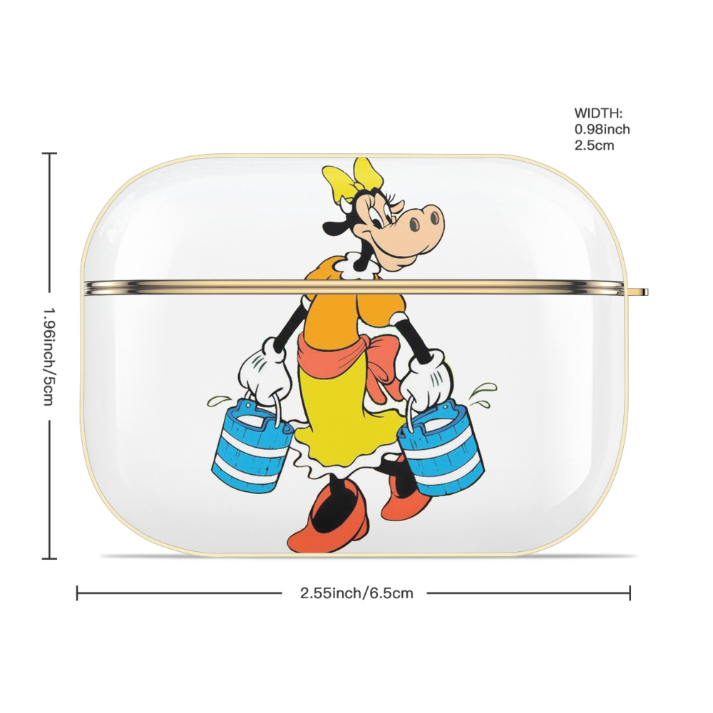 ミッキーマウス Mickey Mouse 【AirPods Pro用】ハードシェル保護ケース｜耐衝撃・防指紋・カラビナ付き商品仕様