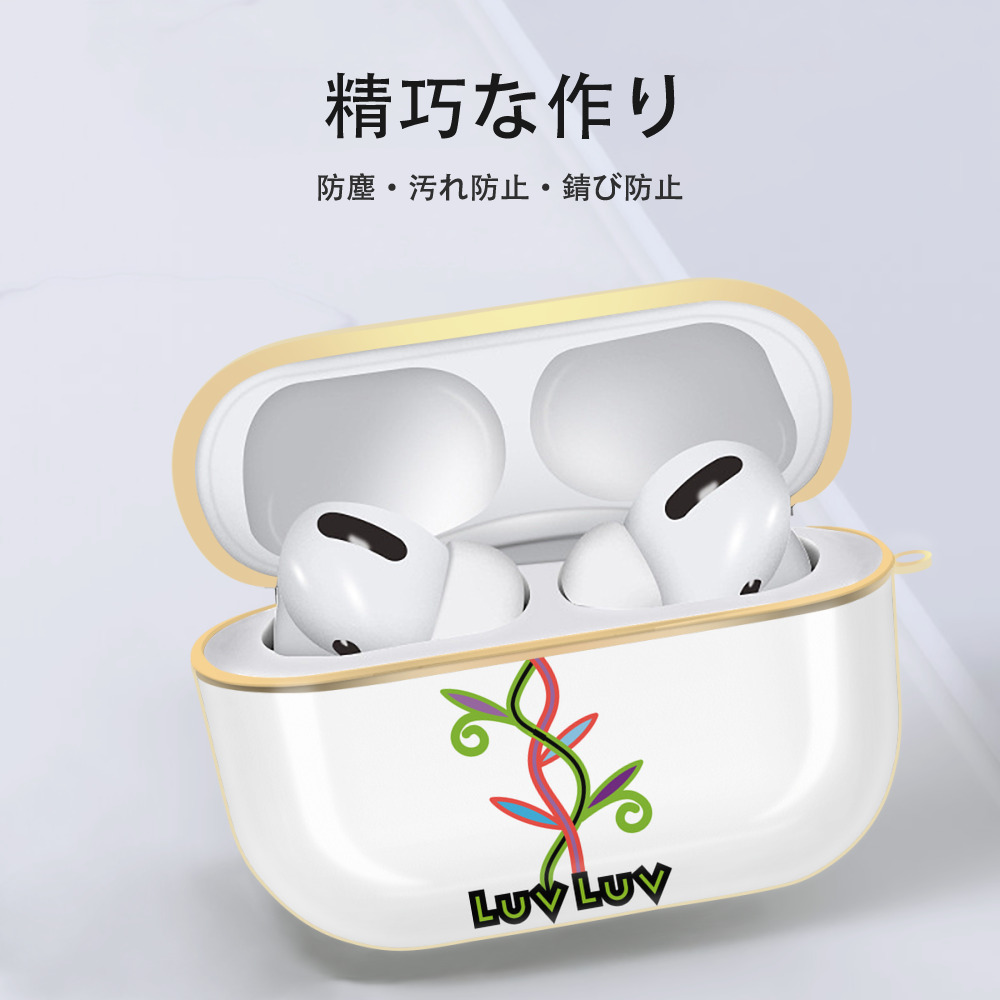ミッキーマウス Mickey Mouse 【AirPods Pro用】ハードシェル保護ケース｜耐衝撃・防指紋・カラビナ付き商品仕様