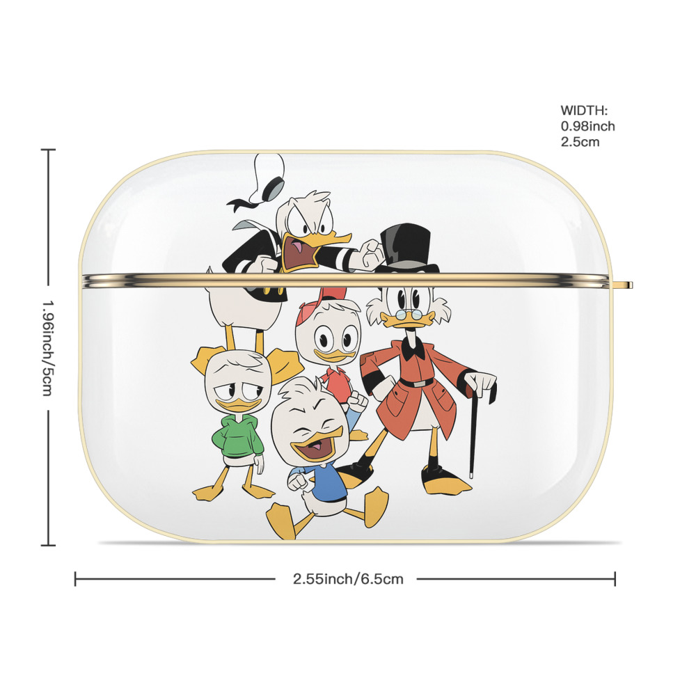 ミッキーマウス Mickey Mouse 【AirPods Pro用】ハードシェル保護ケース｜耐衝撃・防指紋・カラビナ付き商品仕様