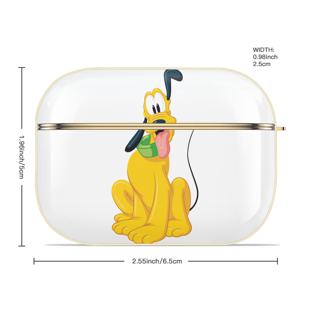 ミッキーマウス Mickey Mouse 【AirPods Pro用】ハードシェル保護ケース｜耐衝撃・防指紋・カラビナ付き商品仕様