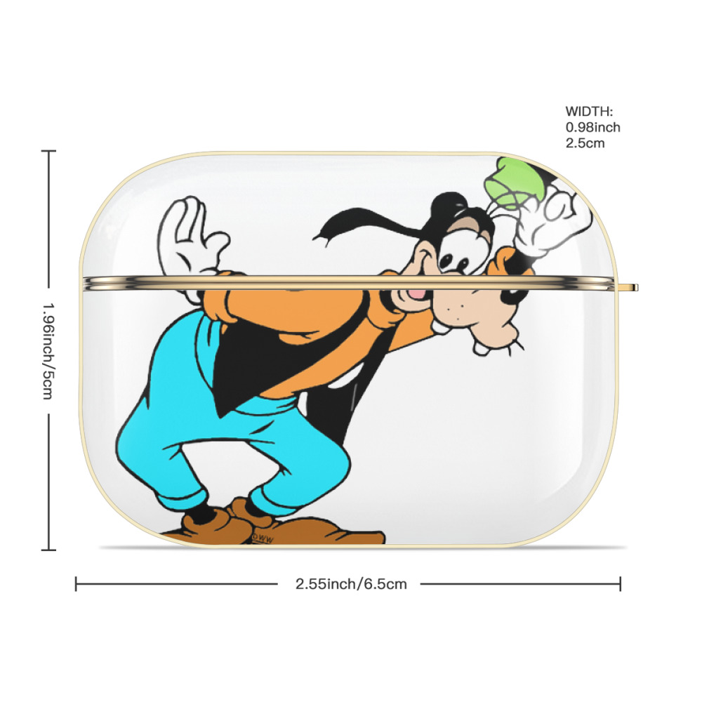 ミッキーマウス Mickey Mouse 【AirPods Pro用】ハードシェル保護ケース｜耐衝撃・防指紋・カラビナ付き商品仕様