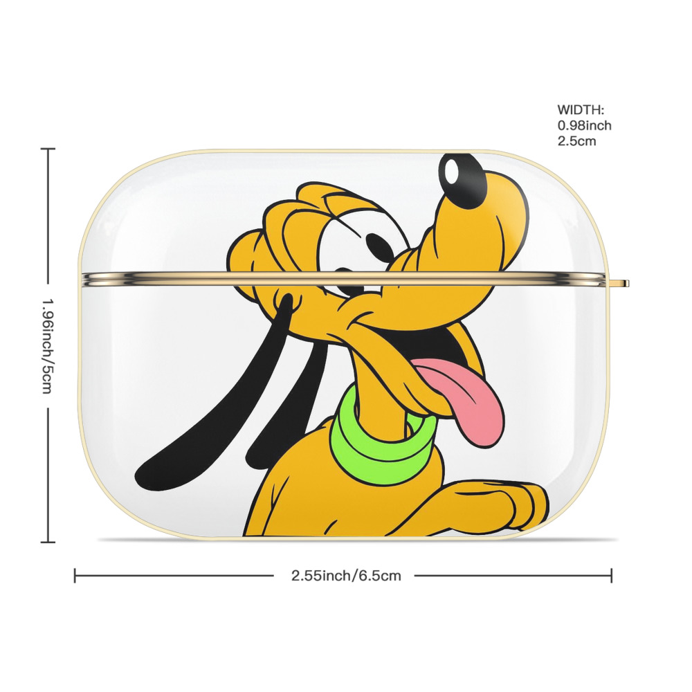 ミッキーマウス Mickey Mouse 【AirPods Pro用】ハードシェル保護ケース｜耐衝撃・防指紋・カラビナ付き商品仕様