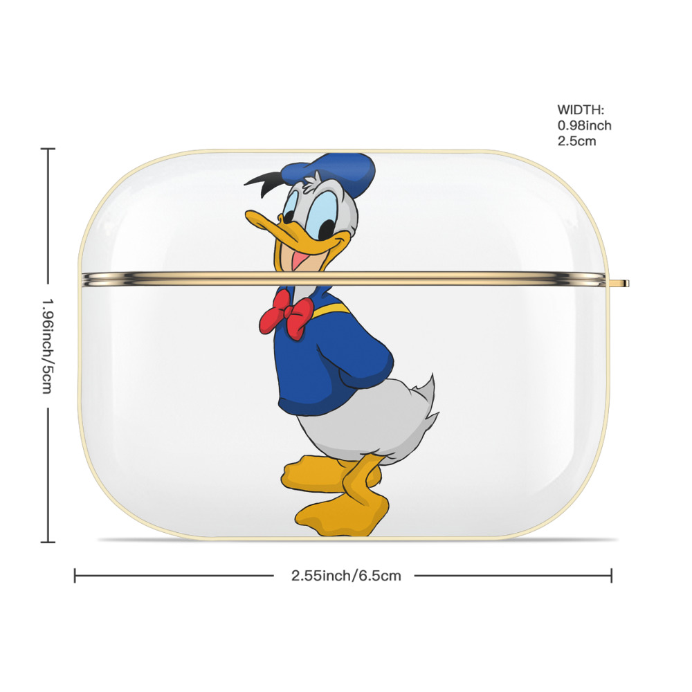 ミッキーマウス Mickey Mouse 【AirPods Pro用】ハードシェル保護ケース｜耐衝撃・防指紋・カラビナ付き商品仕様