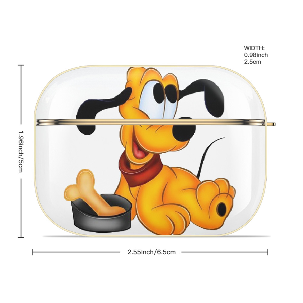ミッキーマウス Mickey Mouse 【AirPods Pro用】ハードシェル保護ケース｜耐衝撃・防指紋・カラビナ付き商品仕様