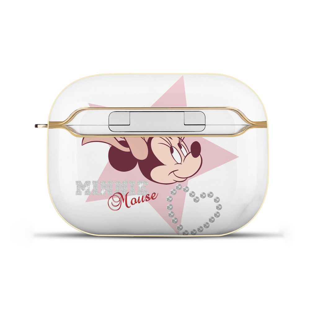 （画像用） ミッキーマウス Mickey Mouse 【AirPods Pro用】ハードシェル保護ケース｜耐衝撃・防指紋・カラビナ付き商品仕様
