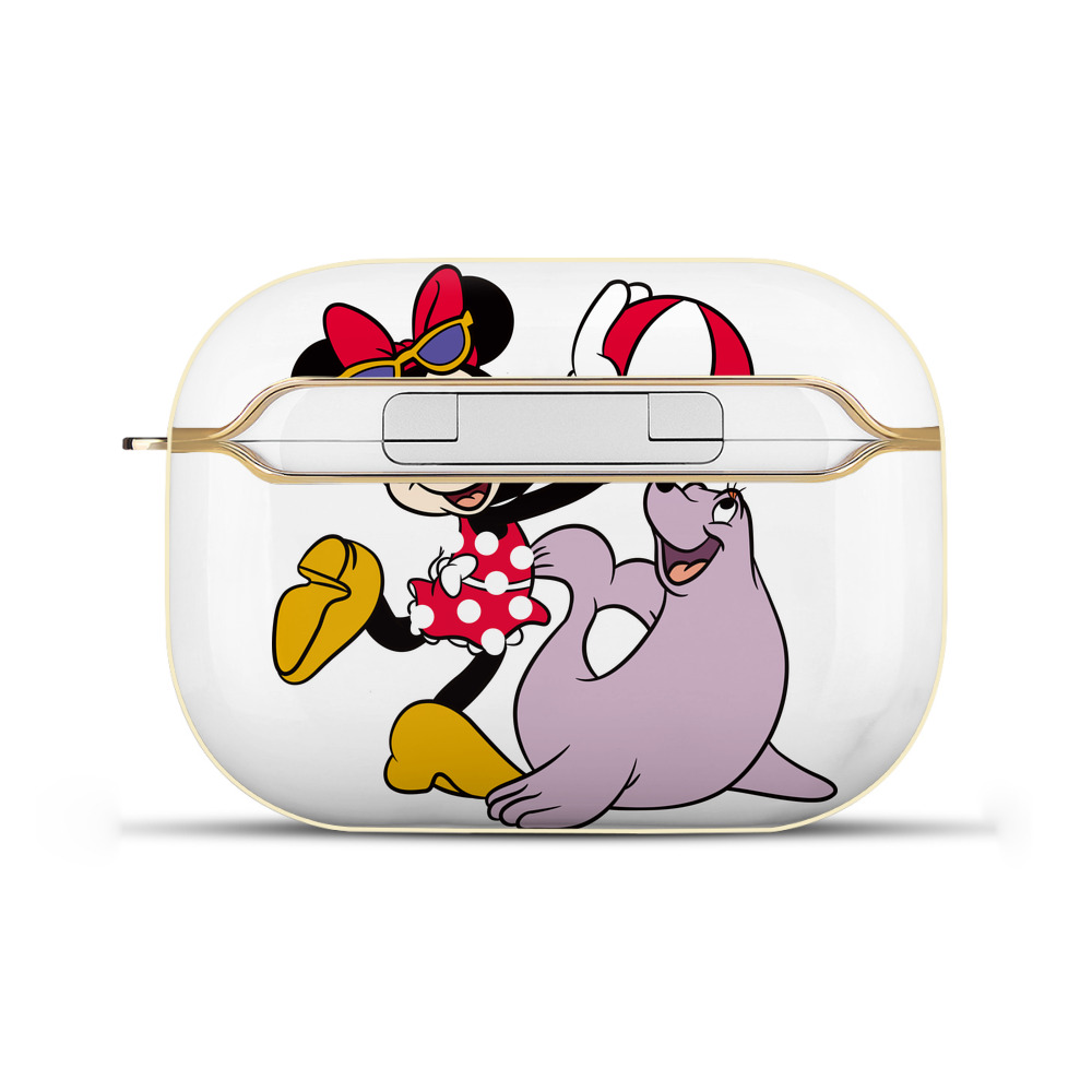 （画像用） ミッキーマウス Mickey Mouse 【AirPods Pro用】ハードシェル保護ケース｜耐衝撃・防指紋・カラビナ付き商品仕様