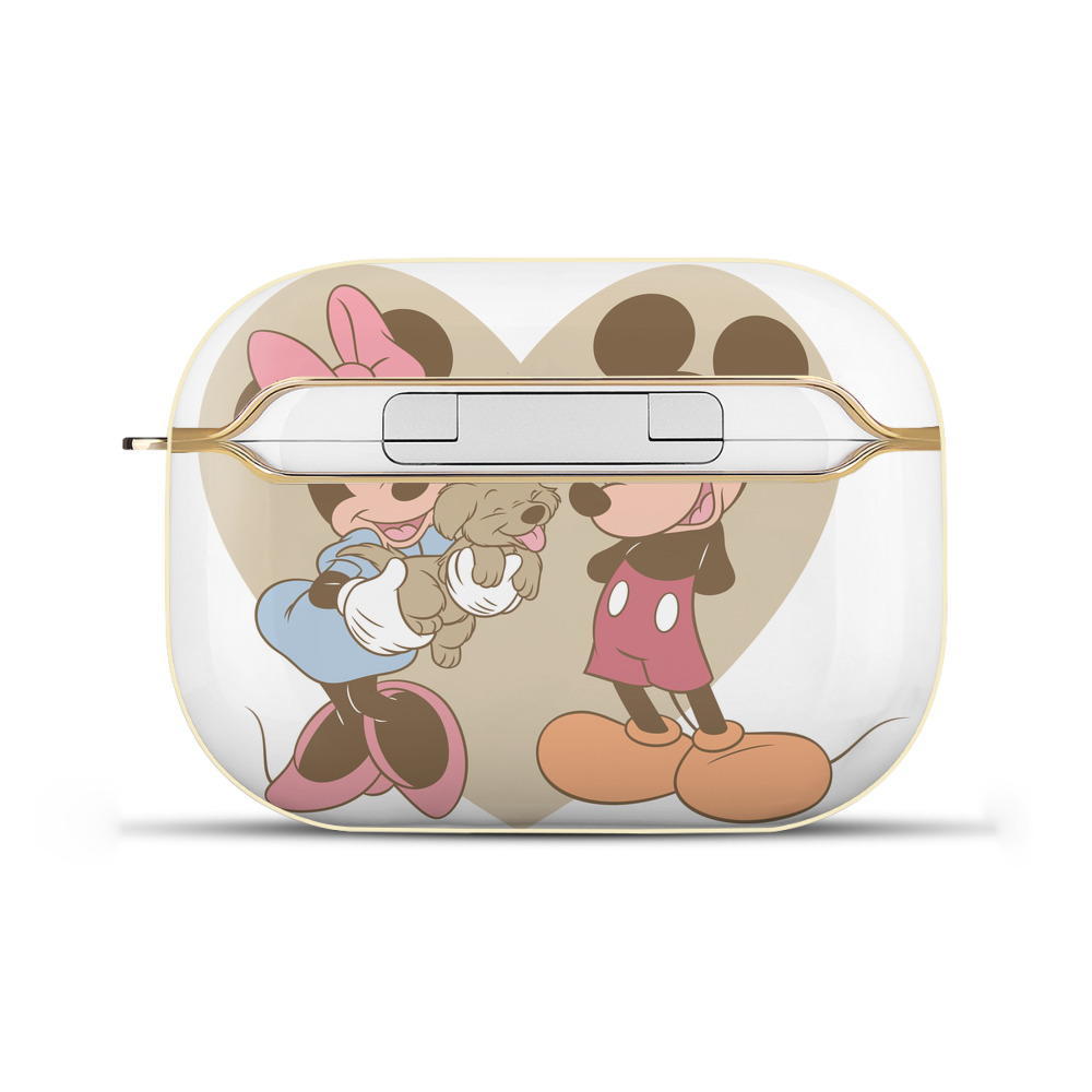 （画像用） ミッキーマウス Mickey Mouse 【AirPods Pro用】ハードシェル保護ケース｜耐衝撃・防指紋・カラビナ付き商品仕様