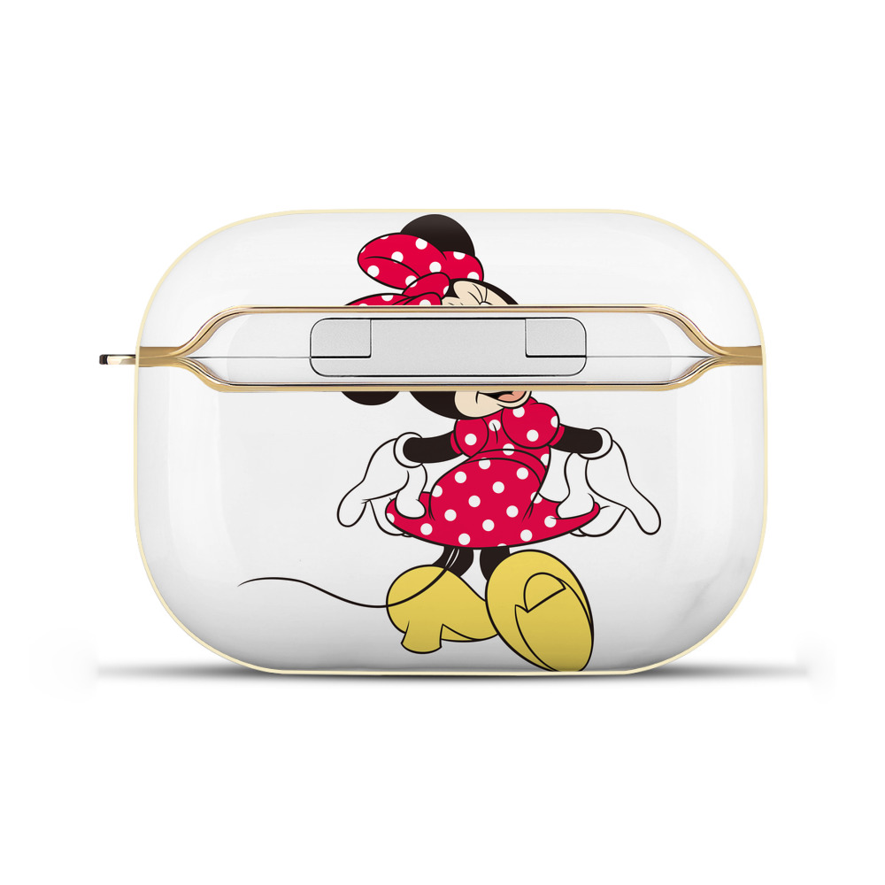 （画像用） ミッキーマウス Mickey Mouse 【AirPods Pro用】ハードシェル保護ケース｜耐衝撃・防指紋・カラビナ付き商品仕様
