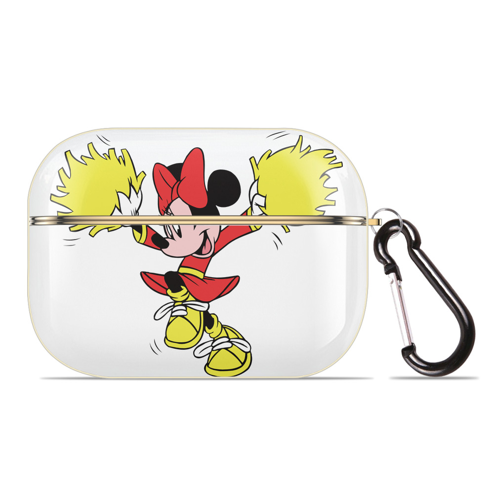 （画像用） ミッキーマウス Mickey Mouse 【AirPods Pro用】ハードシェル保護ケース｜耐衝撃・防指紋・カラビナ付き商品仕様