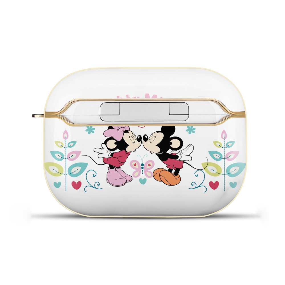 （画像用） ミッキーマウス Mickey Mouse 【AirPods Pro用】ハードシェル保護ケース｜耐衝撃・防指紋・カラビナ付き商品仕様