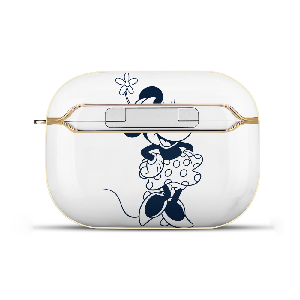 （画像用） ミッキーマウス Mickey Mouse 【AirPods Pro用】ハードシェル保護ケース｜耐衝撃・防指紋・カラビナ付き商品仕様
