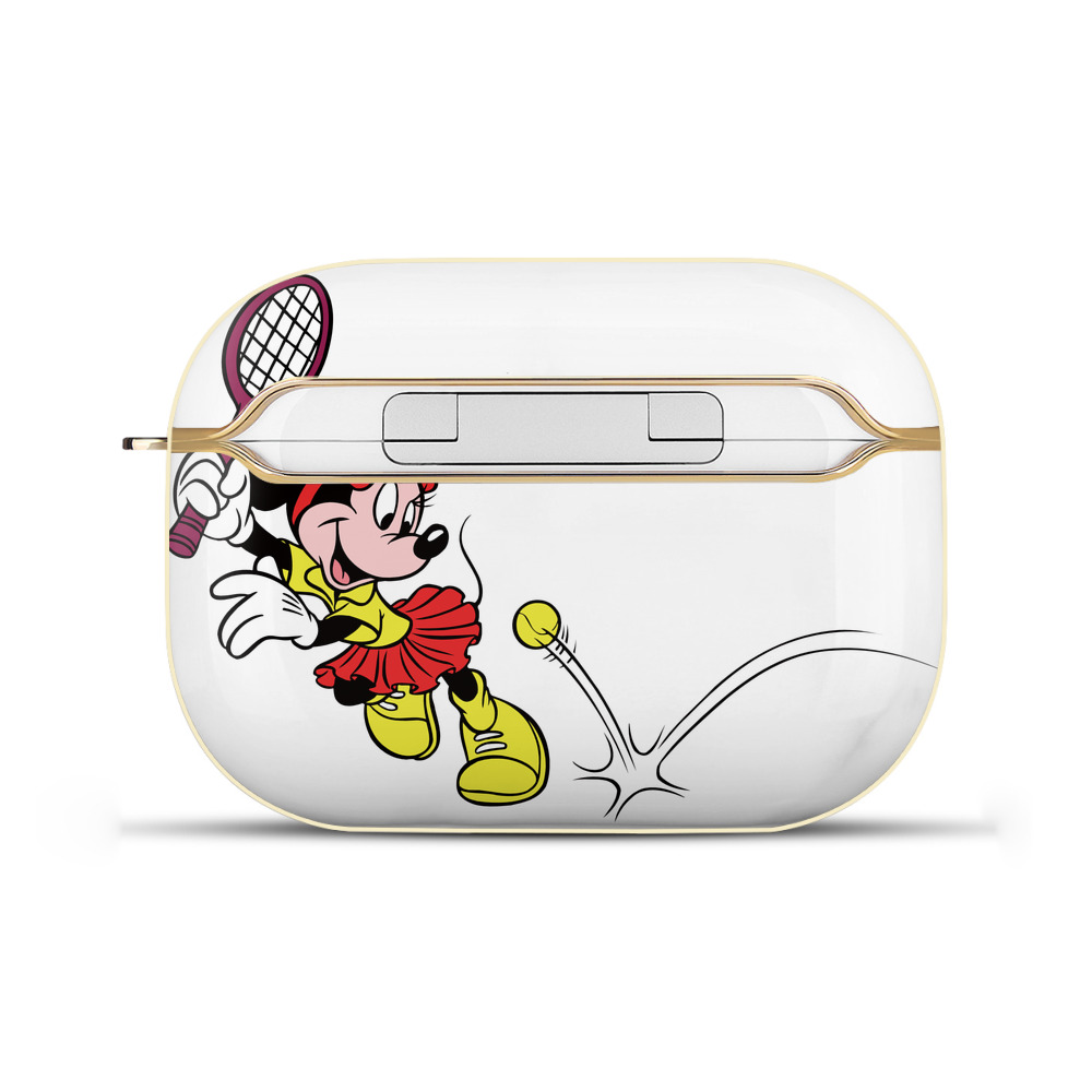 （画像用） ミッキーマウス Mickey Mouse 【AirPods Pro用】ハードシェル保護ケース｜耐衝撃・防指紋・カラビナ付き商品仕様