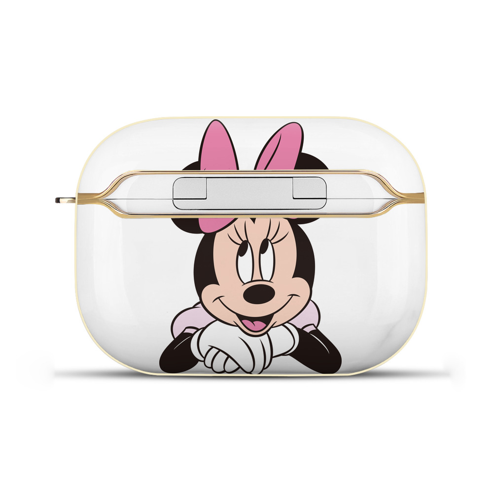 （画像用） ミッキーマウス Mickey Mouse 【AirPods Pro用】ハードシェル保護ケース｜耐衝撃・防指紋・カラビナ付き商品仕様