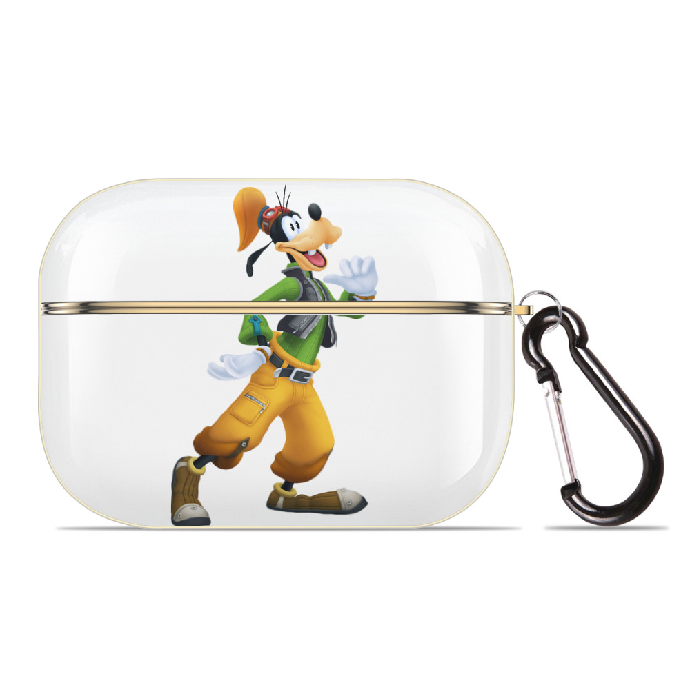 （画像用） ミッキーマウス Mickey Mouse 【AirPods Pro用】ハードシェル保護ケース｜耐衝撃・防指紋・カラビナ付き商品仕様