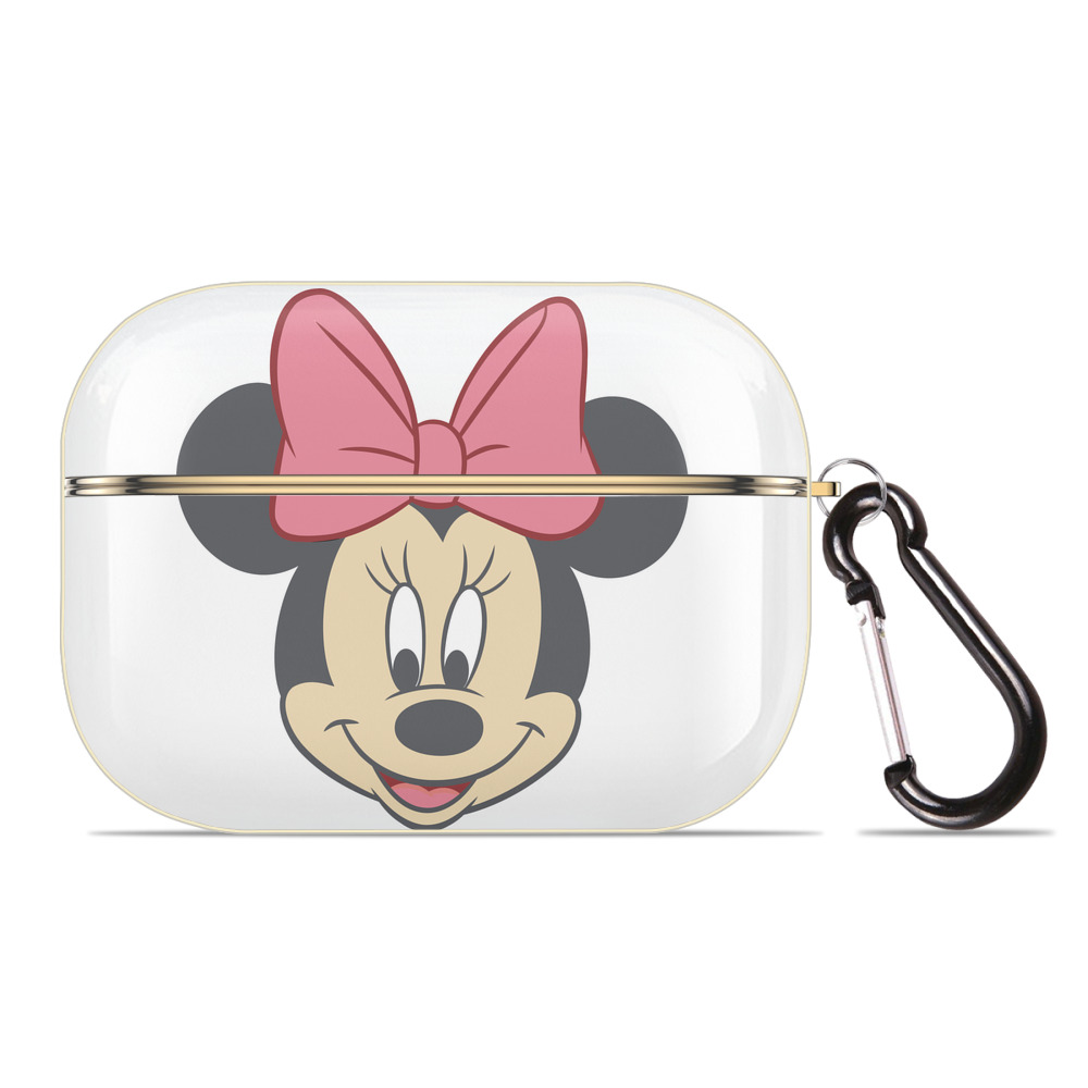 （画像用） ミッキーマウス Mickey Mouse 【AirPods Pro用】ハードシェル保護ケース｜耐衝撃・防指紋・カラビナ付き商品仕様