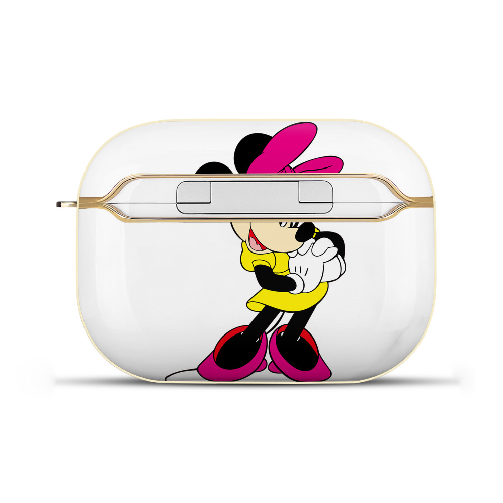 （画像用） ミッキーマウス Mickey Mouse 【AirPods Pro用】ハードシェル保護ケース｜耐衝撃・防指紋・カラビナ付き商品仕様