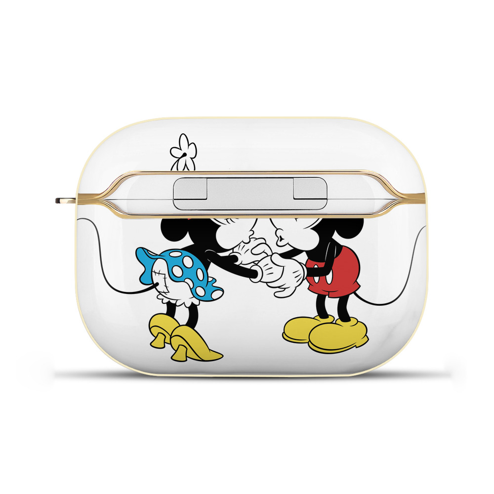 （画像用） ミッキーマウス Mickey Mouse 【AirPods Pro用】ハードシェル保護ケース｜耐衝撃・防指紋・カラビナ付き商品仕様