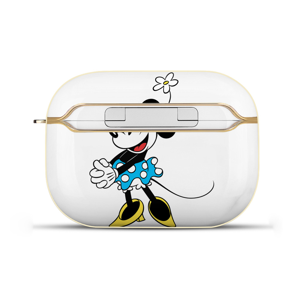 （画像用） ミッキーマウス Mickey Mouse 【AirPods Pro用】ハードシェル保護ケース｜耐衝撃・防指紋・カラビナ付き商品仕様