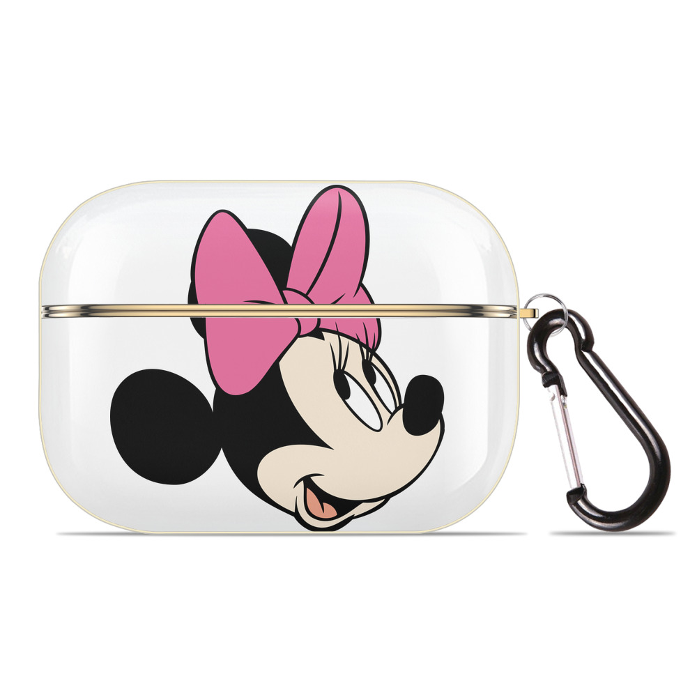 （画像用） ミッキーマウス Mickey Mouse 【AirPods Pro用】ハードシェル保護ケース｜耐衝撃・防指紋・カラビナ付き商品仕様