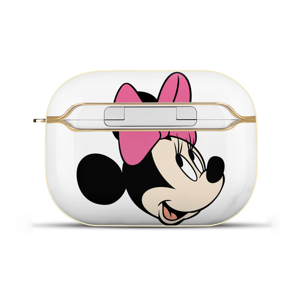 （画像用） ミッキーマウス Mickey Mouse 【AirPods Pro用】ハードシェル保護ケース｜耐衝撃・防指紋・カラビナ付き商品仕様