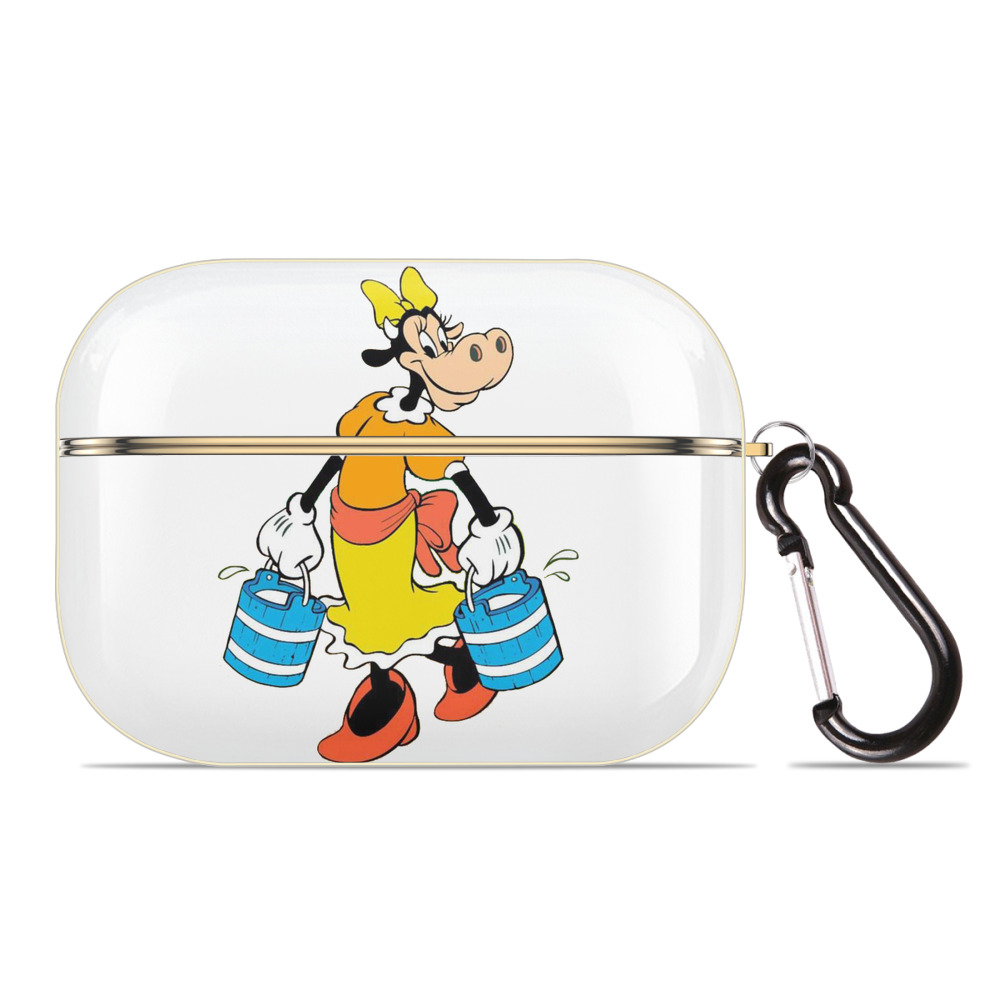 （画像用） ミッキーマウス Mickey Mouse 【AirPods Pro用】ハードシェル保護ケース｜耐衝撃・防指紋・カラビナ付き商品仕様