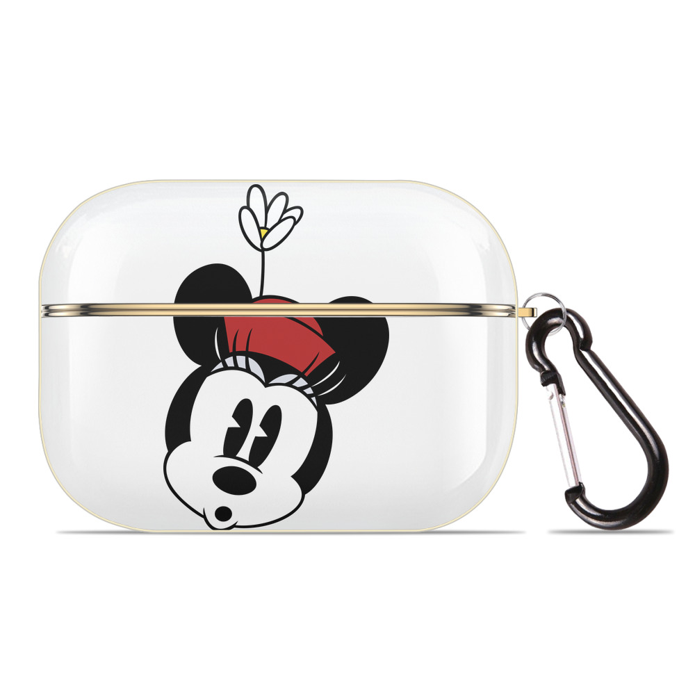 （画像用） ミッキーマウス Mickey Mouse 【AirPods Pro用】ハードシェル保護ケース｜耐衝撃・防指紋・カラビナ付き商品仕様