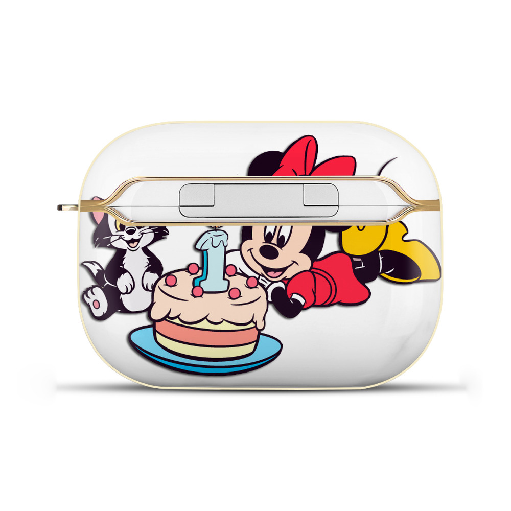 （画像用） ミッキーマウス Mickey Mouse 【AirPods Pro用】ハードシェル保護ケース｜耐衝撃・防指紋・カラビナ付き商品仕様