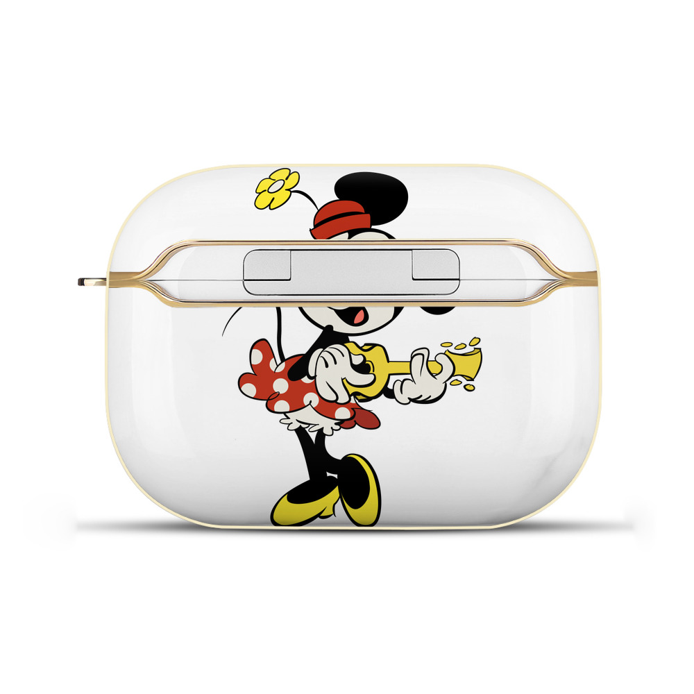 （画像用） ミッキーマウス Mickey Mouse 【AirPods Pro用】ハードシェル保護ケース｜耐衝撃・防指紋・カラビナ付き商品仕様