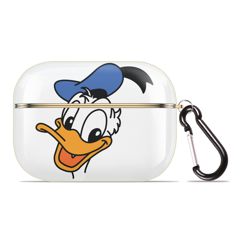 （画像用） ミッキーマウス Mickey Mouse 【AirPods Pro用】ハードシェル保護ケース｜耐衝撃・防指紋・カラビナ付き商品仕様