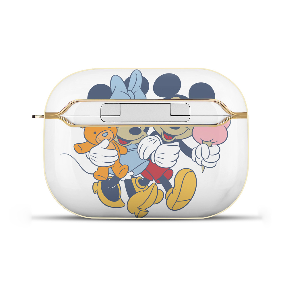 （画像用） ミッキーマウス Mickey Mouse 【AirPods Pro用】ハードシェル保護ケース｜耐衝撃・防指紋・カラビナ付き商品仕様