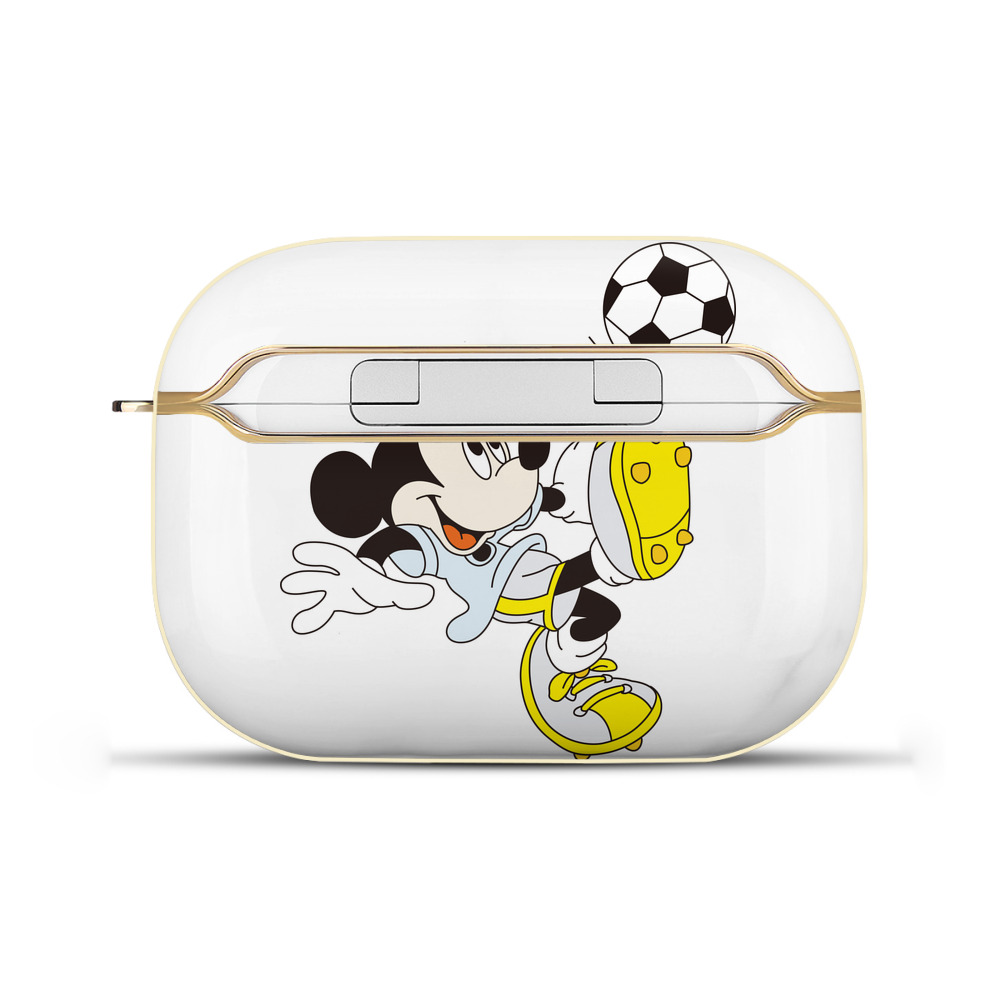（画像用） ミッキーマウス Mickey Mouse 【AirPods Pro用】ハードシェル保護ケース｜耐衝撃・防指紋・カラビナ付き商品仕様