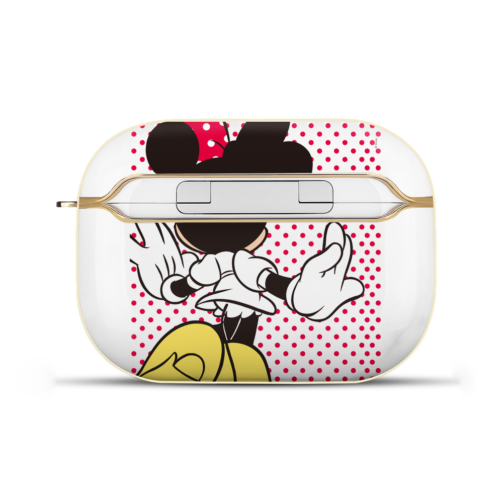 （画像用） ミッキーマウス Mickey Mouse 【AirPods Pro用】ハードシェル保護ケース｜耐衝撃・防指紋・カラビナ付き商品仕様