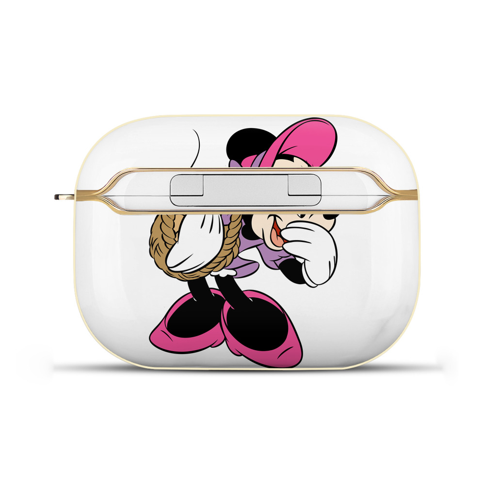 （画像用） ミッキーマウス Mickey Mouse 【AirPods Pro用】ハードシェル保護ケース｜耐衝撃・防指紋・カラビナ付き商品仕様