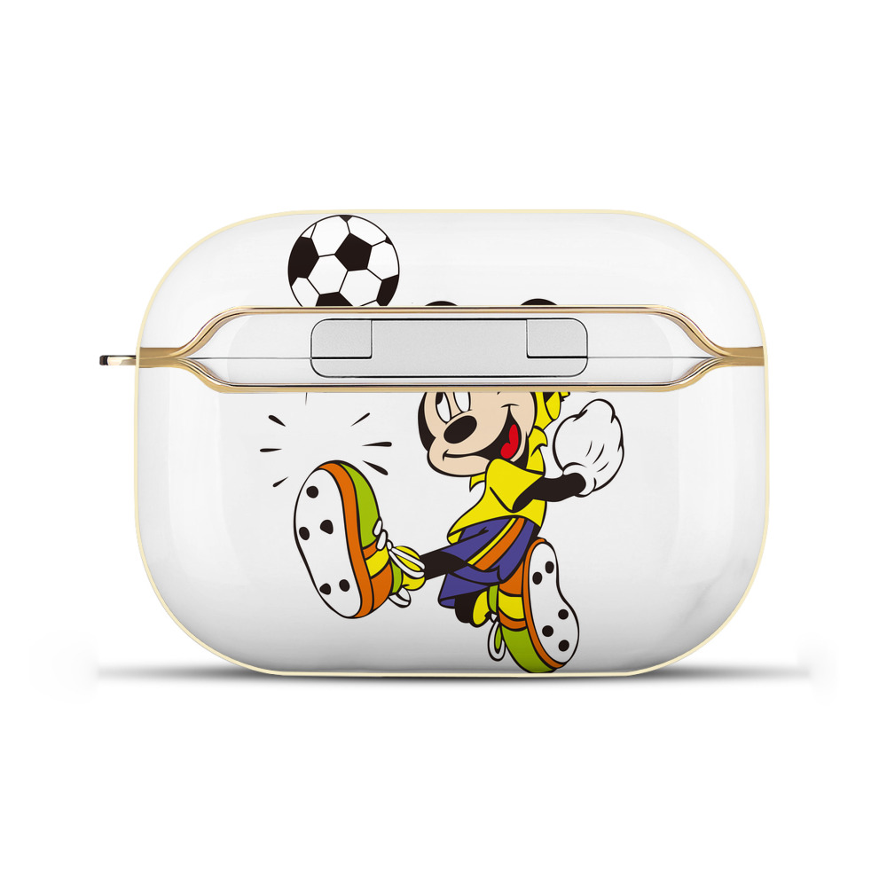 （画像用） ミッキーマウス Mickey Mouse 【AirPods Pro用】ハードシェル保護ケース｜耐衝撃・防指紋・カラビナ付き商品仕様